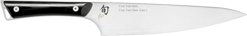 Image of Shun Kazahana - 8 inch Chef's Knife, Custom Engraved, Personalized