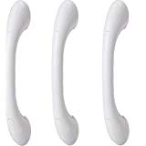 Moen LR2250DW 9-Inch Home Care Designer Hand Grip, Glacier White (Pack of 3)