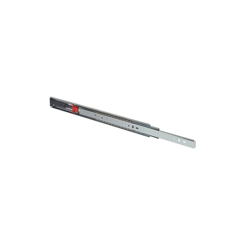 Fulterer 400923 FR5001.ECD Ball Bearing Slide, 450mmFull Extension, 100 lb. Weight Capacity Zinc Finish