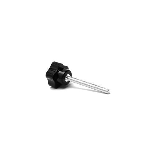 Othmro M6×60mm Male Thread Clamping Knobs Grip, 4pcs Thumb Screws Star Head Handle Knobs Tightening Screw Bakelite Knob - Image 3