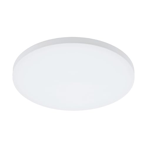 Plafonnier LED blanc Eglo connect pour l'éclairage du salon moderne