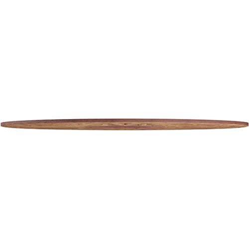 Image of Ekena Millwork 18 inchOD x 6 1 /8 inchID x 3 /8 inchT Cannes Wood Fretwork Pierced Ceiling Medallion, Walnut
