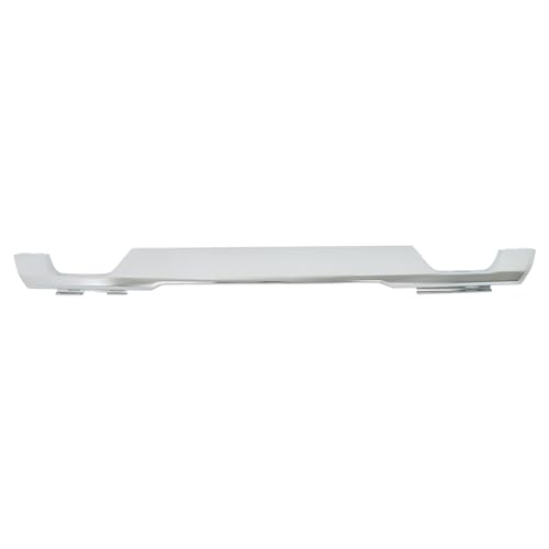 Image of Front Bumper Skid Plate Lower Valance Trim Molding Chrome Replacement for F150 2021-2023 ML34-17F771-ACW