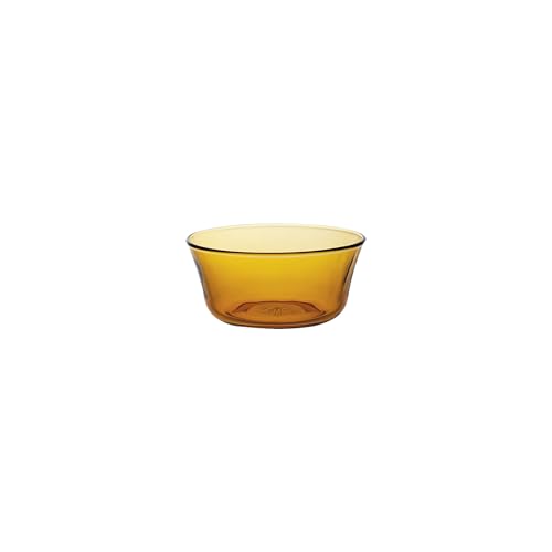 Image of Duralex France Tempered Glass Lys Amber Bowl Set of 6 Bowls, 10.5cm, 250ml | Durable, 3x Stronger, Dishwasher Safe | Ultra-Scratch Resistant | Perfect for Home, Parties, Cafes