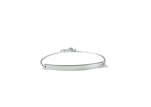 GREEN & STEEL Damen-Armband Identarmband 18 cm gravierbar aus Edelstahl inkl. kostenloser Wunschgravur Cover