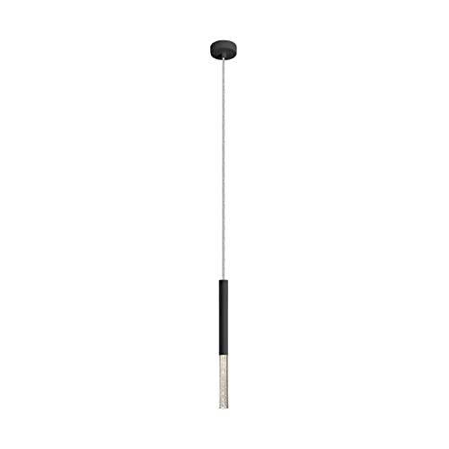 Plafonnier LED pour plafond bas ONE noir mat lumière douce 3000K