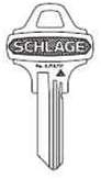Klecker Knives Schlage Key Blank