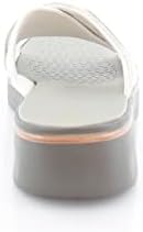 BZees Womens Take A Bow Slide Sandal Eggnog 10 M | Image 5