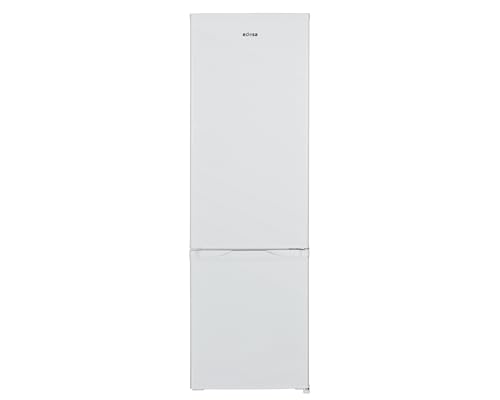 EDESA Frigorífico Combi EFC-1821 ST WH 1,80m Ancho 55cm Capacidad 262L Regulación Mecánica Puertas Reversibles Iluminación LED Color Blanco