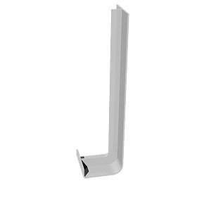 White fascia joint for U.P.V.C fascia 300mm