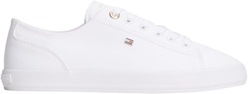 Miniatura 6 de Tommy Hilfiger TH Foxing Sneaker Canvas Fw0fw09170, Parte Superior Baja Mujer