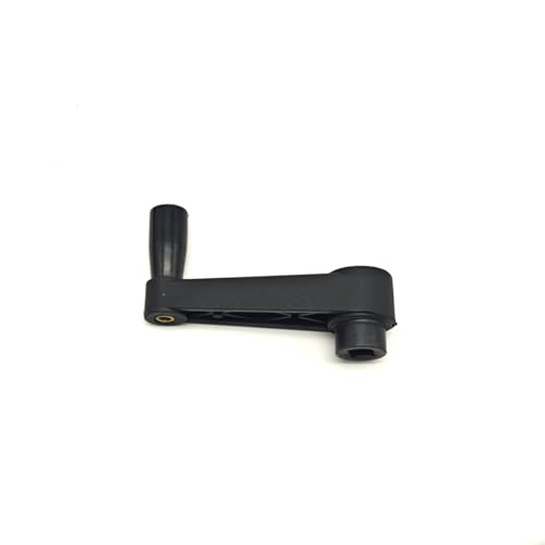 Image of 3.15 inch Nylon Crank Handle Drill Press Revolving Handle with Round or Square Installation Hole Smooth 360 Degree Operation for Industry Lathe Milling Grinding Machine (Square Hole 10x10x80)
