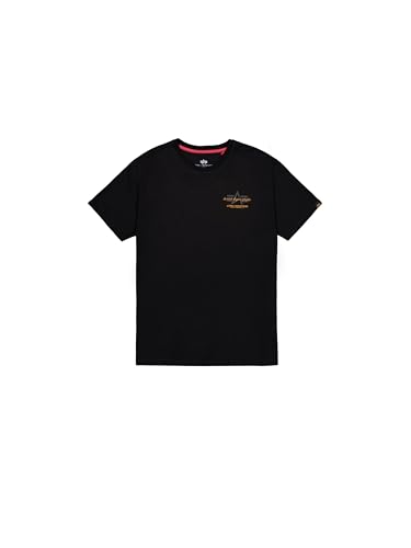 T-shirt Alpha Industries Tonal Logo pour homme en coton premium