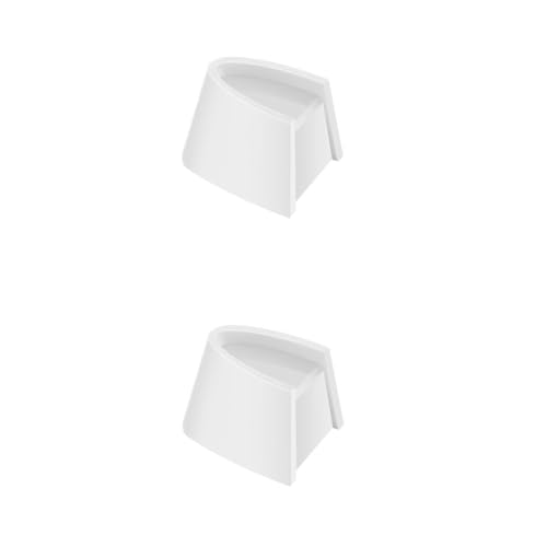 RecDec 2 Pack Ceiling Fan Control and Dimmer Light Switch Knobs Replacement Dual Split Button Cover Cap for Lutron Skylark Hampton Bay Fan Switches Ceiling Fans with Lights Fan Speed Control