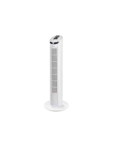 Habitex Ventilador Torre 29inch Blanco con Mando