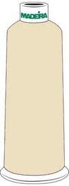 Madeira Hilo de Bordar de Rayón 5500 yd Cono Color Beige Amarillo 1123 miniatura 1