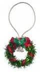 Melody Jane Dollhouse Christmas Wreath – Red Miniature 1:12 Scale Accessory For Holiday Decor - View #5