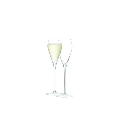 LSA WI54 Wine Prosecco glas 250 ml klar x 2