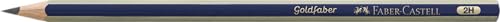 Faber Castell Gold 1221 Lápiz 2H Pack de 12 Negro miniatura 2