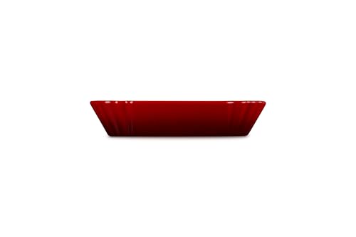 Image of Le Creuset Stoneware Bistro Boat, 14 oz. (8.5 inch L x 4 inch W x 1.7 inch D), Cerise