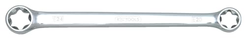 Ks Tools 518.0861 - Clés polygonales TORX - Gamme Chrome plus - E6xE8 - En chrome Vanadium - Finition chromée