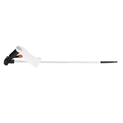 ANKROYU Potente aspiradora subacuática para Piscinas, aspiradora portátil de Mano con Bolsa de Malla para Piscinas elevadas, spas, estanques, Negro, 49,2 Pulgadas