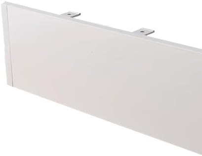Double Row Curtain Track Silent Heavy Duty Drop Ceiling for Curtains-Room Divider,Aluminum Curtain Pelmet Box for BlindsStylish Decorative Valance Frame for Blackout Windows & CeilingEnhance