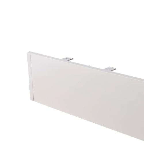 Ceiling Curtain Boxes Boards for Blinds, Decorative Curtain Pelmet Box Only for Windows, Aluminum Valance Frame for Blackout(3.3ft)