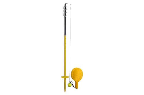 Unbekannt SportFit 652-91 Twist Ball Outdoor-Spiel Set, 140 cm Stange, 2 Schläger, 1 Ball