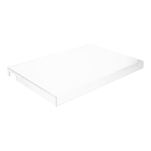 Protector de teclado de acrílico transparente: resguardo rígido de alta durabilidad para portátil