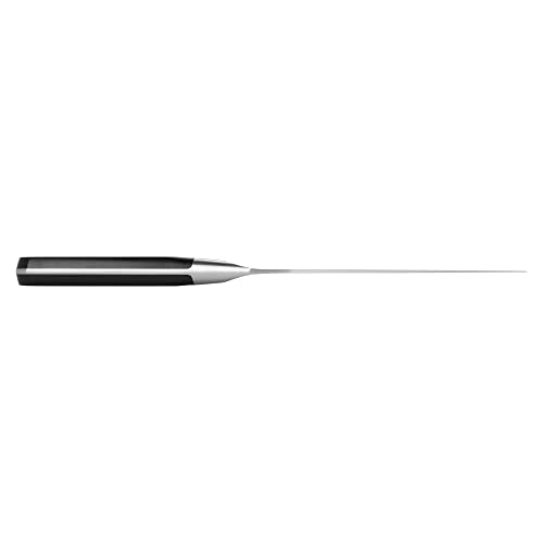 ZWILLING J.A. Henckels Pro 7 Hollow Edge Rocking Santoku Knife, Silver - Image 5