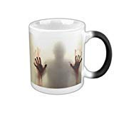 Moddan Fear The Walking Dead - Zombie Mug- Ceramic Heat Sensitive Color Changing Mug the Coffee Milk Hot Cold Heat Sensitive Color changing coffee Mug