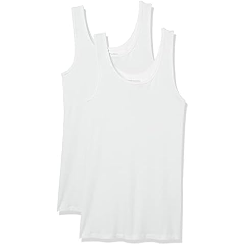 Amazon Essentials Camiseta ajustada sin mangas, Pack de 2 Cover