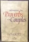Hardcover Meditations on Proverbs for Couples Book