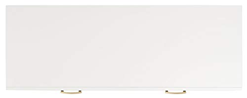 Safavieh Couture Home Collection Raina Greek Key 6-Drawer Dresser, White/Gold #TOP7