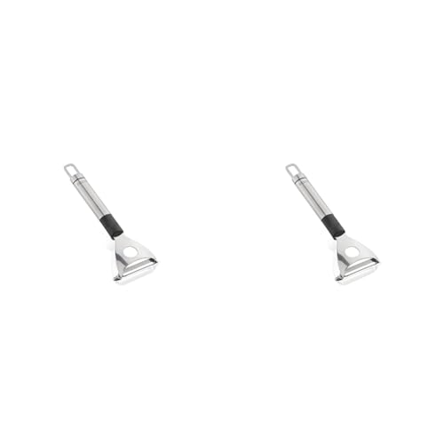 Leifheit Y-Sparschäler ProLine-Serie, Schäler aus rostfreiem Edelstahl, Spargelschäler, Kartoffelschäler, Gemüseschäler, hochwertiges Design, mit praktischer Aufhängeöse, silber (Packung mit 2) Leifheit Y-Sparschäler ProLine-Serie, Schäler aus rostfreiem Edelstahl, Spargelschäler, Kartoffelschäler, Gemüseschäler, hochwertiges Design, mit praktischer Aufhängeöse, silber (Packung mit 2)