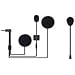 LEXIN h3 Detachable Microphone for Helmet Intercom Headset Stereo, for Bluetooth Intercom LX-B4FM