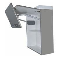 Jadespace Bifold Lift Up Overhead Fitting – Hydraulic Bi-Fold Cabinet Lift System for Modular Kitchen Overhead Shutters – Weight Capacity 11–12 Kg (Modern Soft Close Mechanism)-image-48
