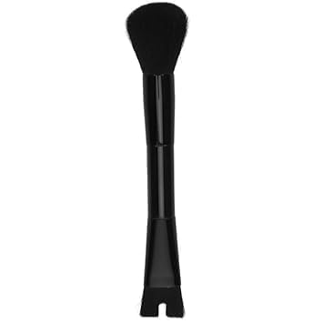 2-in-1 Dual-Ended Nose Contour Brush, Cheekbone Sculpting Brush, Professional U-Shaped and Angled Makeup Brush for Precise Contouring