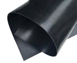 Yikai - Black Rubber Sheet Plate,Resist Mat,High Temp,Heat Resistant Gasket Flexible Pads, Seals, Flooring,Anti-Slip,Floor Protector 20 Inches Wide x 20 Inches Long 0.2inch Thick (500X500X5mm)