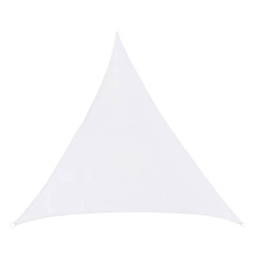 Toile Solaire Voile d'ombrage Triangulaire 2 x 2 x 2 m en Tissu déperlant - Coloris Blanc