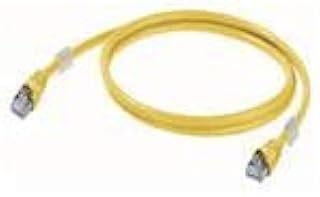 OMRON XS6W-6LSZH8SS30CM-Y Ethernet Cables/Networking Cables Ethernet Patch Cable RJ45 0.3m Yellow, Connector:Plug to Plug 8p8c, Shielded,