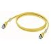 OMRON XS6W-6LSZH8SS30CM-Y Ethernet Cables/Networking Cables Ethernet Patch Cable RJ45 0.3m Yellow, Connector:Plug to Plug 8p8c, Shielded,