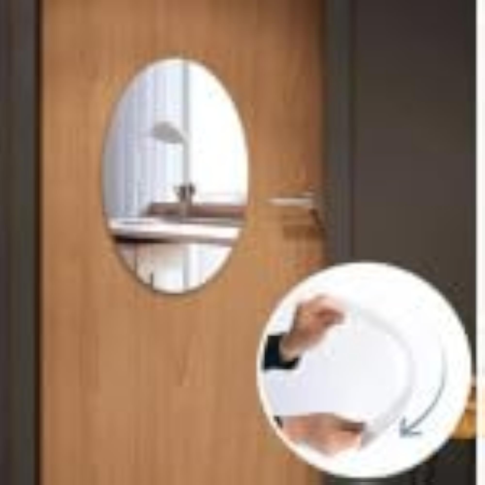 Adhesive Mirror Sticker for Wall Decor