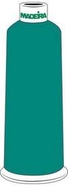Madeira Rayon Embroidery Thread 5500yd Cone Blue Green Color: 1298