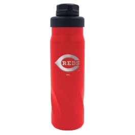 Bouteille d'eau Cincinnati Reds en acier inoxydable 591 ml pour supporter
