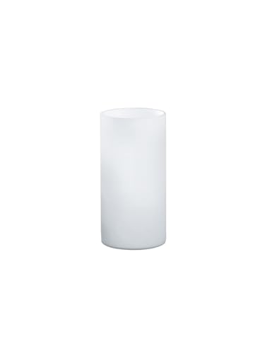 Lustre moderne en verre blanc 1 lumière GL1055 suspension salon et chambre