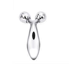 3D Manual Face Massager for Women Facial Massager and Face Roller for Glowing Skin Self-Care Body Massage Tool (Silver) 4 11upk+EJemL