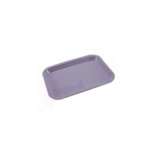 300FMS-10PS Flat Tray Size F Mini Lilac Plastic 9 5/8" x 6 5/8"