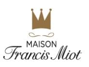 Maison Francis Miot, Set of 2 Luxury French Confiture de Clementines des Corsaires au Sucre de Canne (Corsican Clementines) Jam, 7.7 oz Each